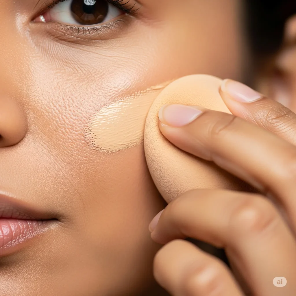 fond de teint l'Application