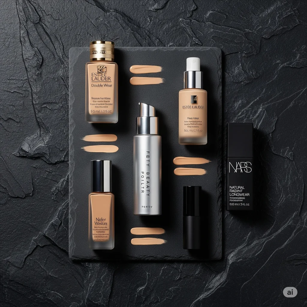 meilleurs des fonds de teint pour peaux grasses.